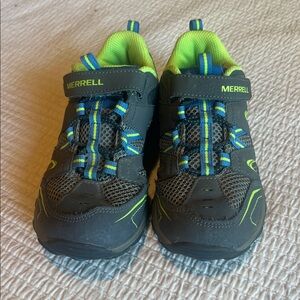 Merrell Kids' Blue and Green Trail Shoes